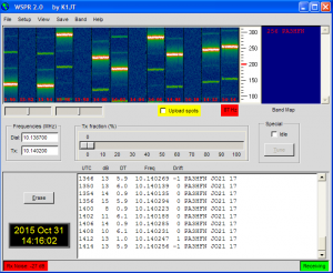 Arduino WSPR test PA3HFN